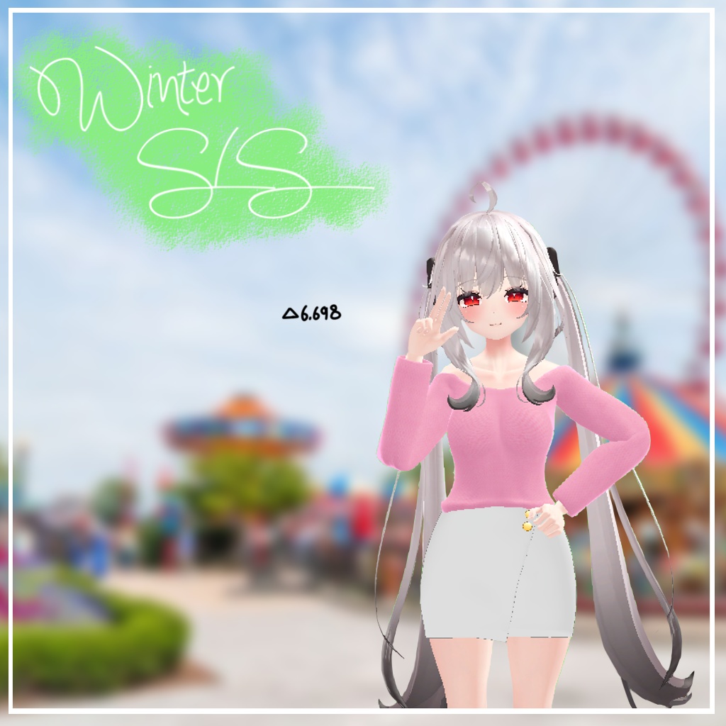 「舞夜」 (Maya) 専用【3D衣装モデル】 Winter S/S