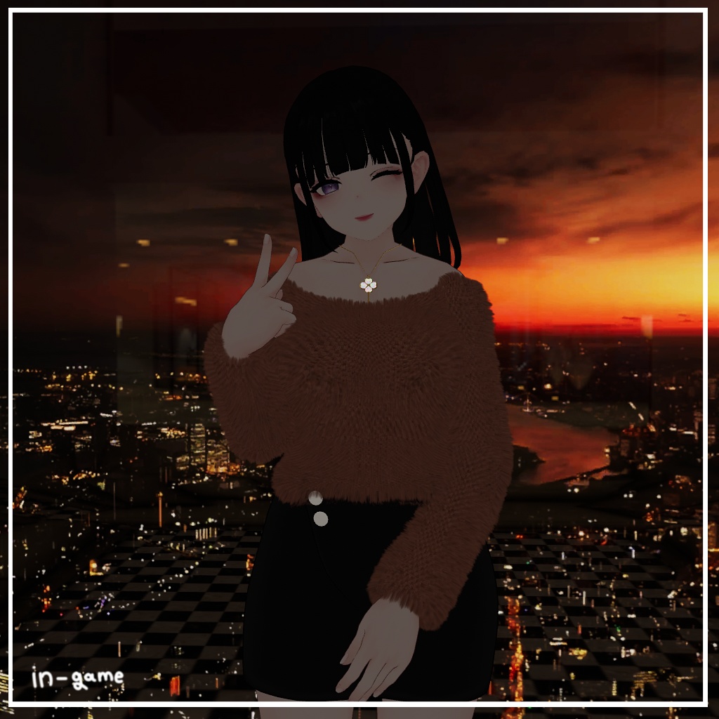 「くろなつ」 (Kuronatu) 専用【3D衣装モデル】 Winter S/S