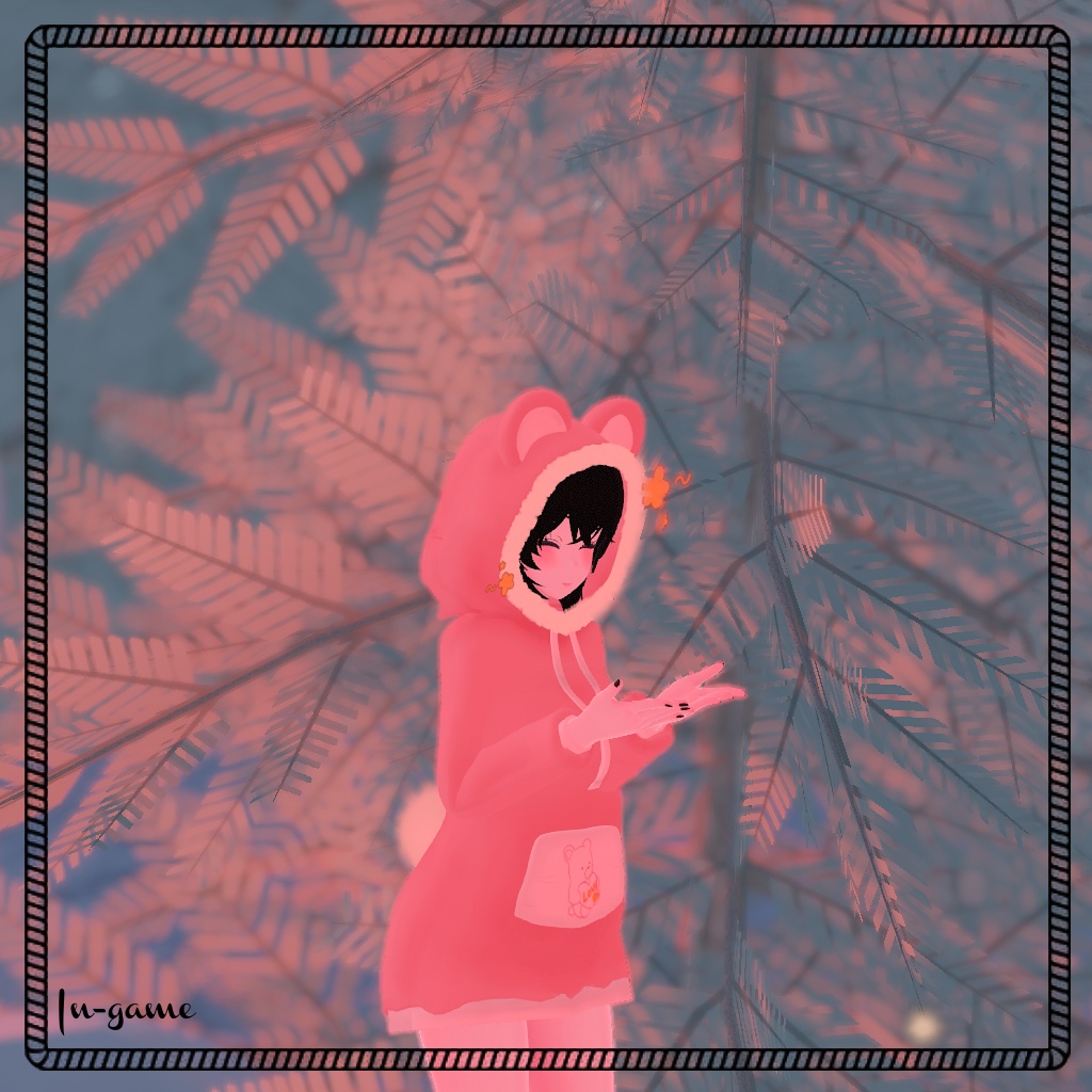 「イメリス」 (Imeris) 専用【3D衣装モデル】 Animal hoodie