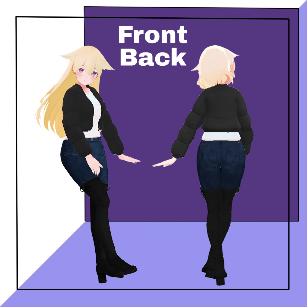 「桔梗」 (Kikyo) 専用【3D衣装モデル】 L.B.J