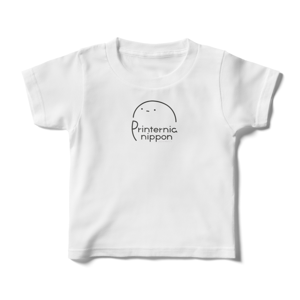 『プリンタニア・ニッポン』スタッフTシャツ（白・キッズ）