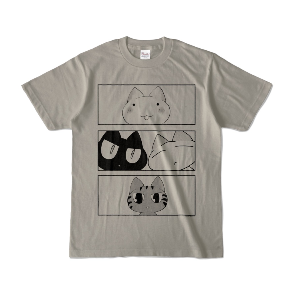『キミと話がしたいのだ。』4匹集合Tシャツ(カラー/2色)