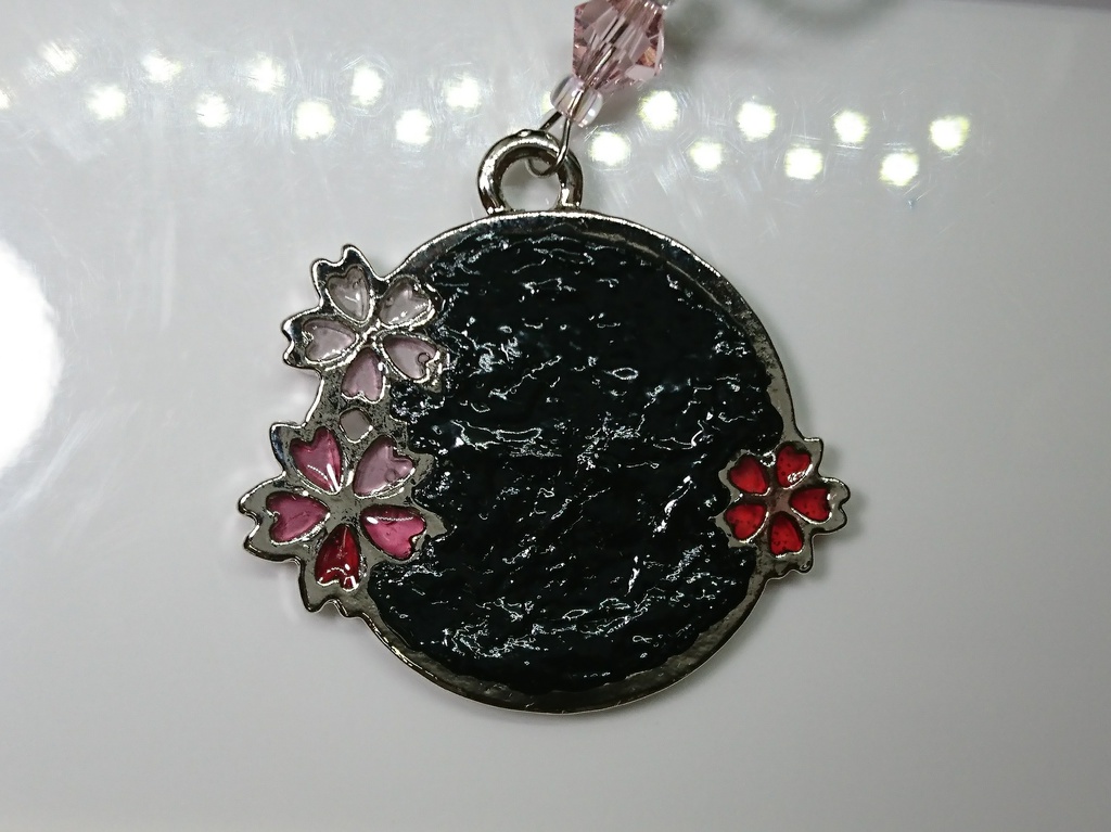 《桜花風舞》【レジン/キーホルダー】