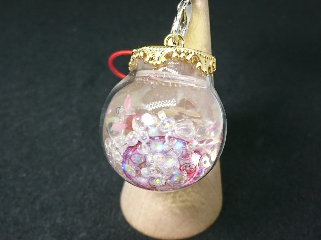 《桜マジック》【レジン/ストラップ】