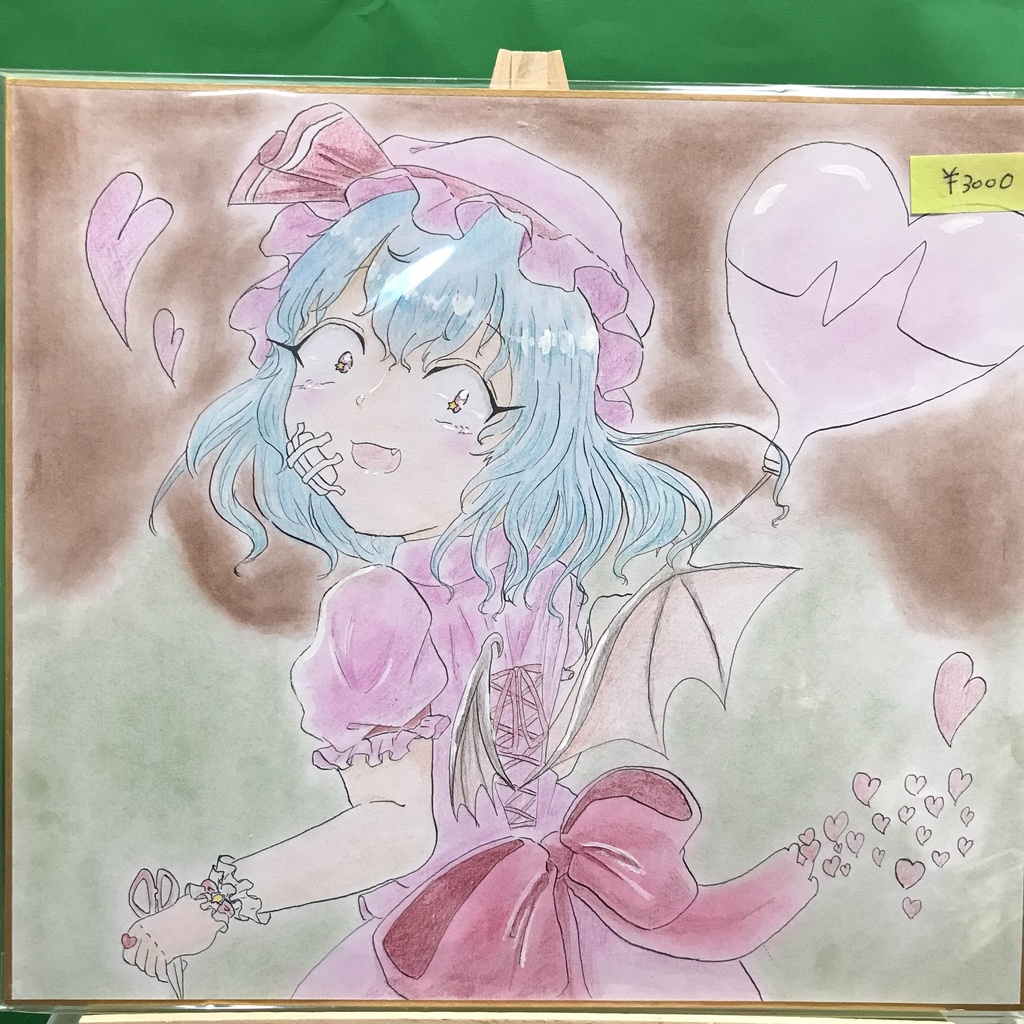 東方project レミリア・スカーレット 色紙(大)