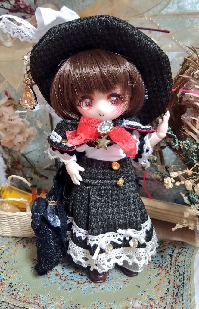 東方Project 七夕坂夢幻能 宇佐見蓮子 ドールセット