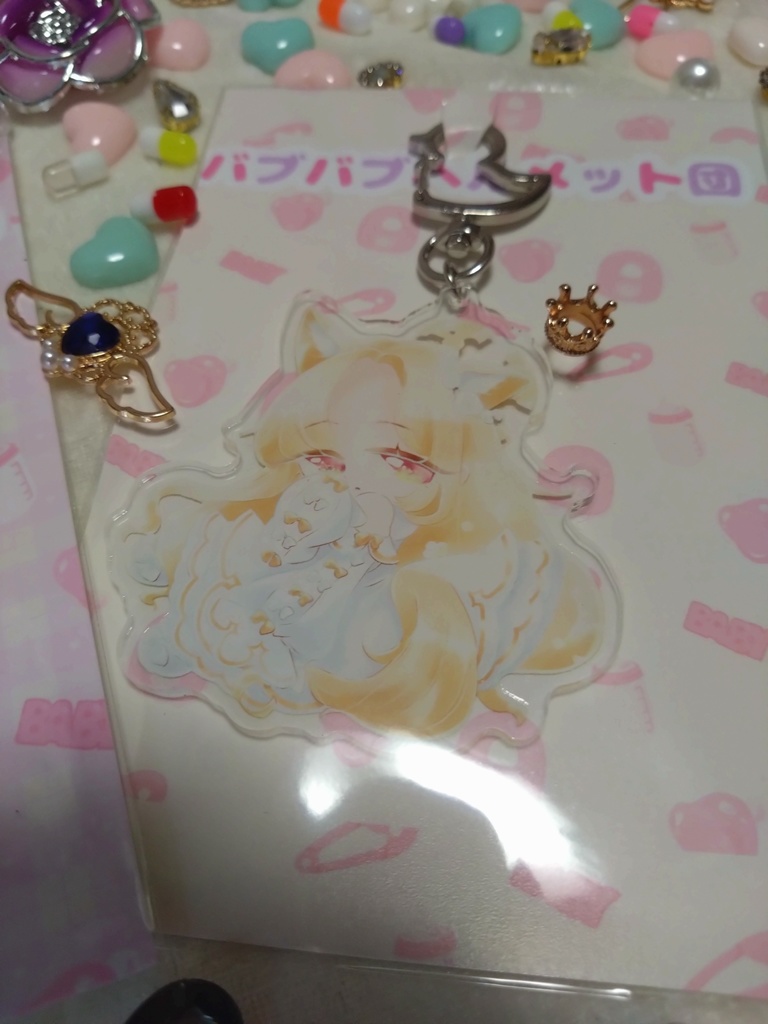 百合園セイア　アクリルキーホルダー