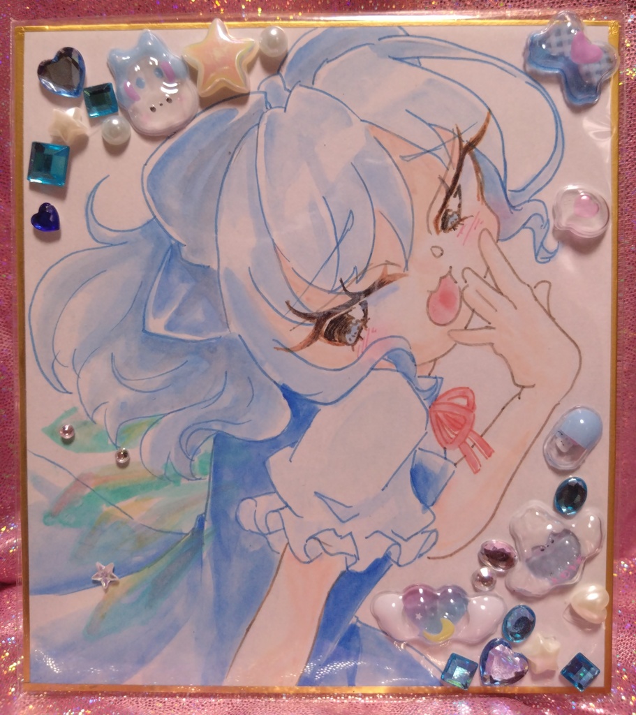 東方Project チルノ 色紙(小)