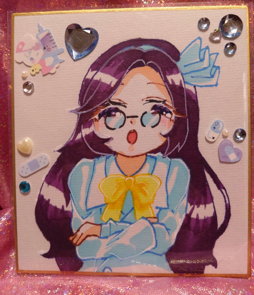 東方Project 旧作 朝倉 理香子 色紙(小)