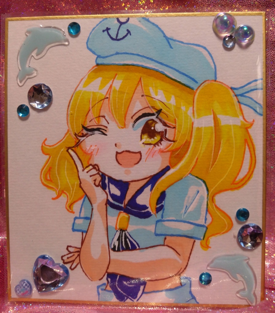 東方Project 旧作 北白河 ちゆり 色紙(小)