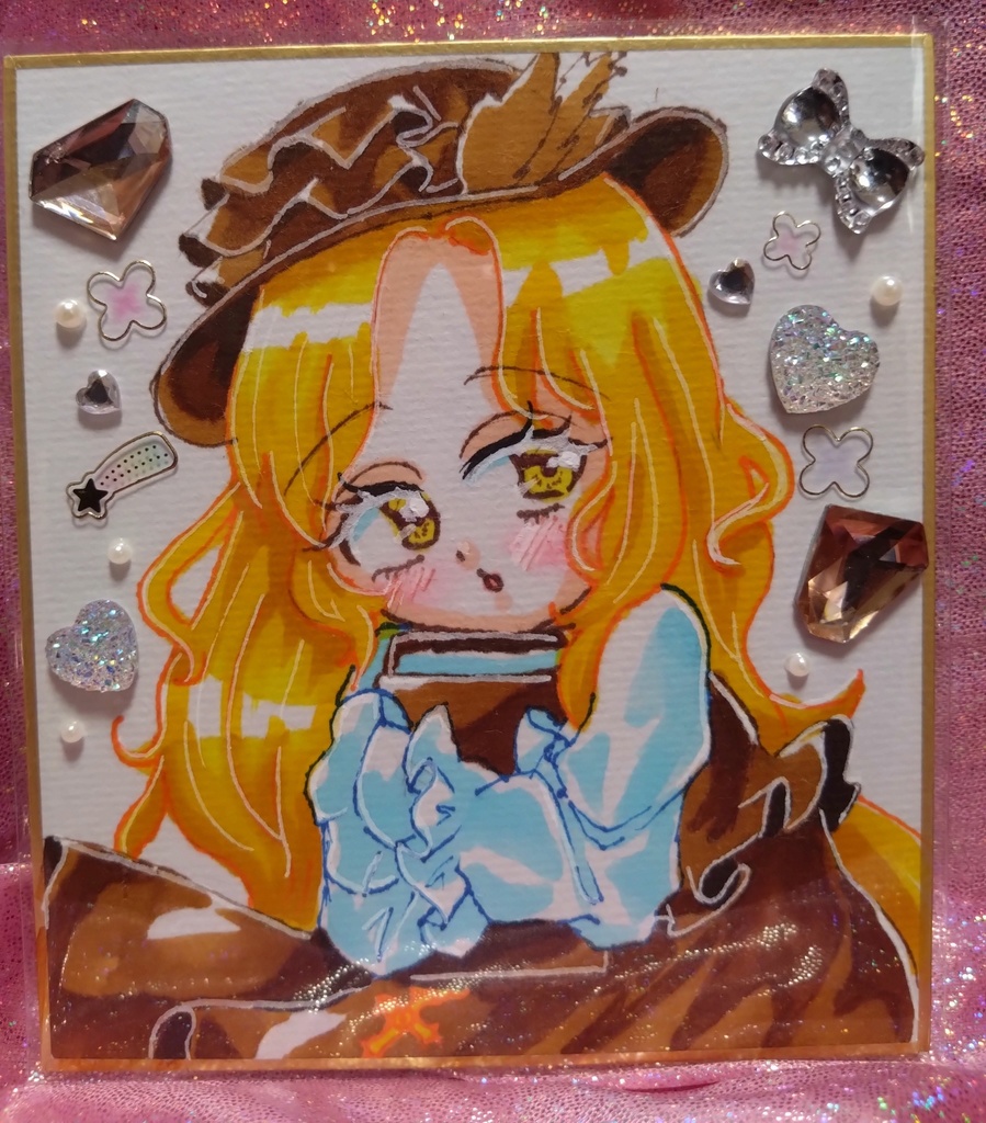 東方Project ジャケ子 色紙(小)