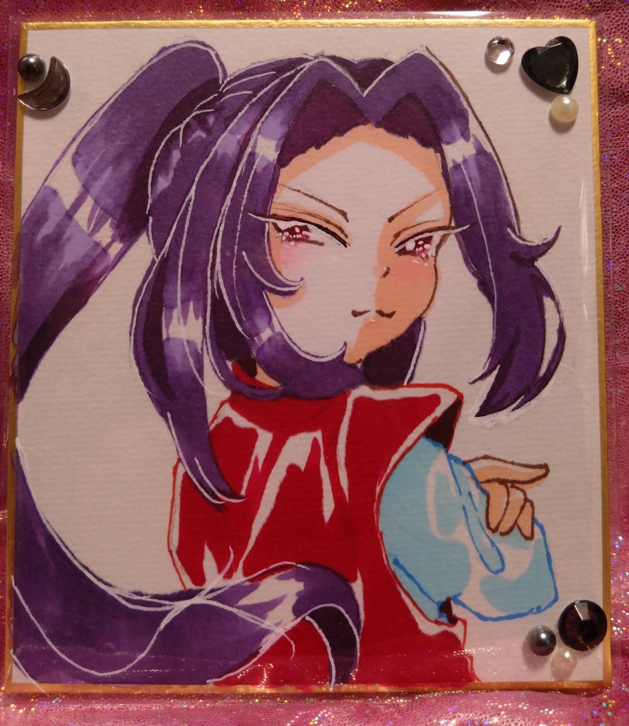 東方Project 旧作 明羅 色紙(小)