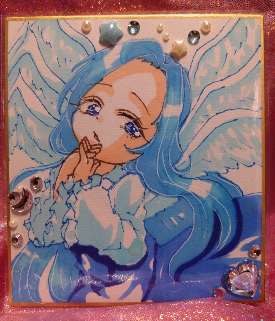 東方Project 旧作 サリエル 色紙(小)