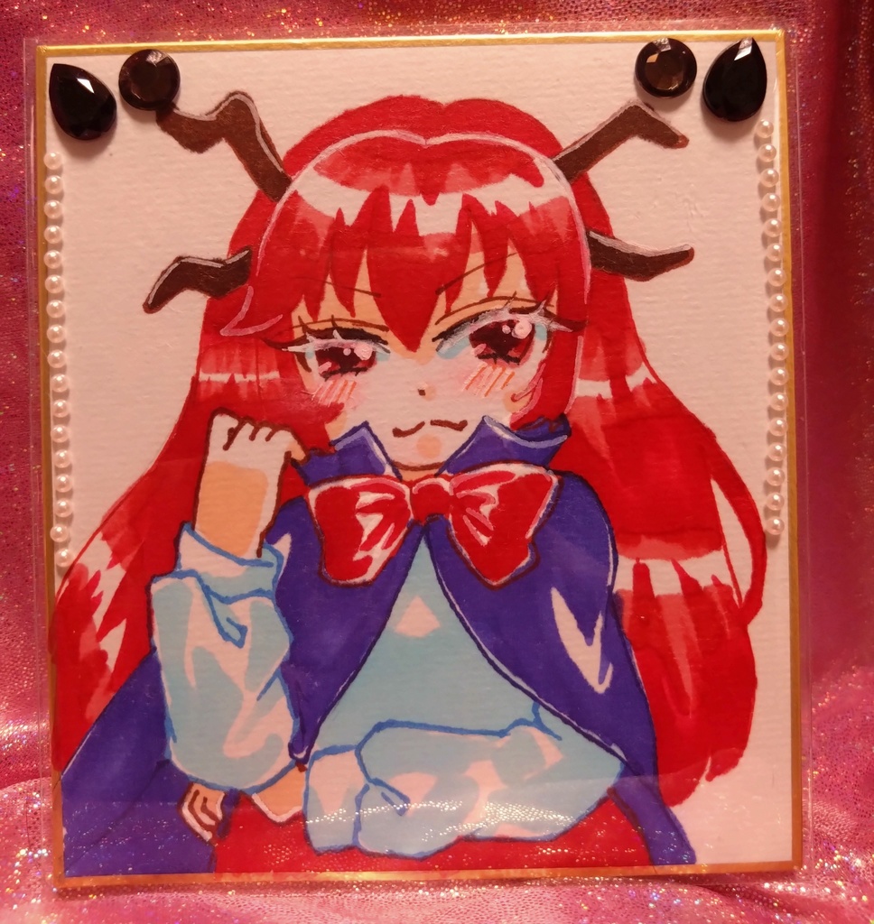 東方Project 旧作 しんぎょく 色紙(小)