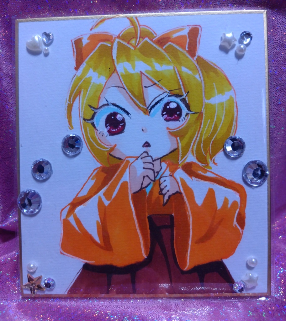 東方Project 旧作 ユウゲンマガン 色紙(小)