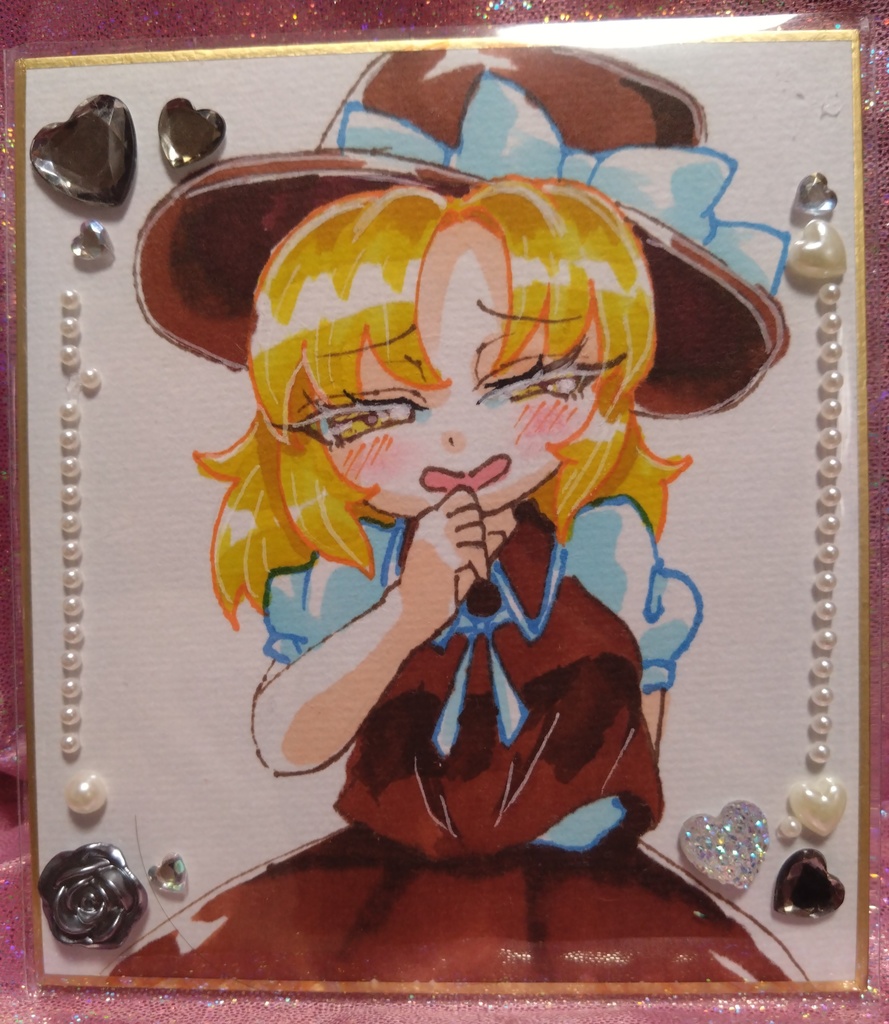 東方Project 旧作 ユキ 色紙(小)