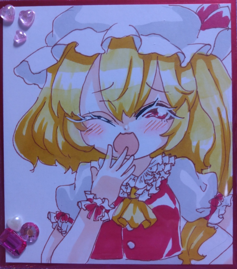 東方Project  フランドール・スカーレット 色紙(小)
