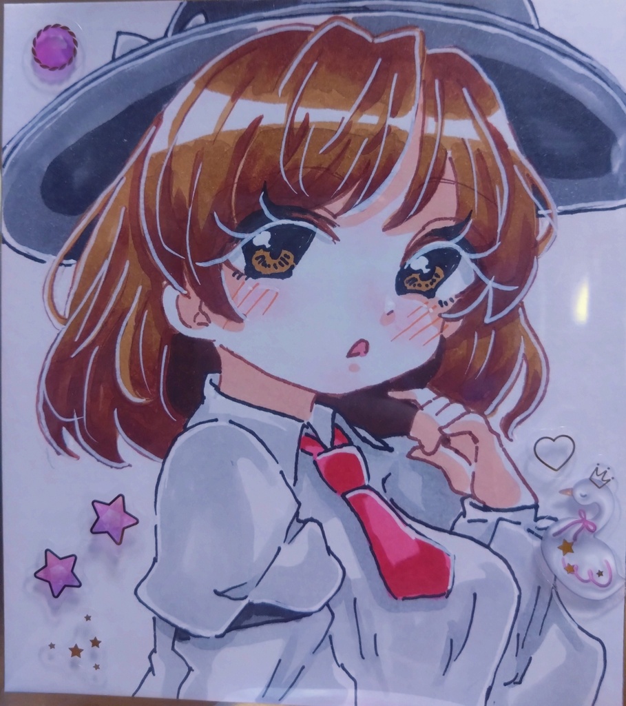 東方Project 宇佐見蓮子 色紙(小)