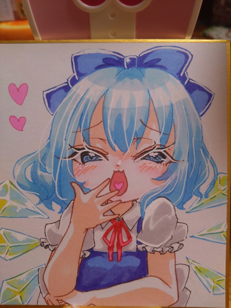 東方Project チルノ 色紙(小)