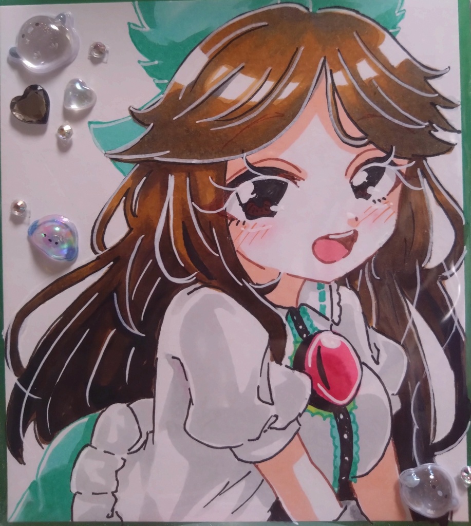 東方Project お空 色紙(小)