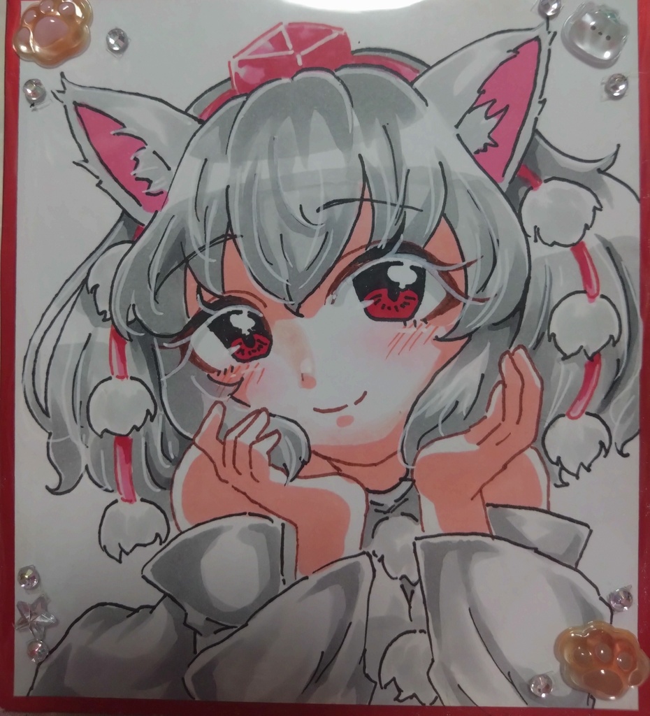 東方Project 犬走椛 色紙(小)