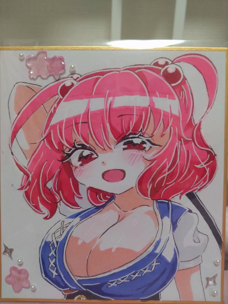 東方Project 小野塚小町 色紙(小)