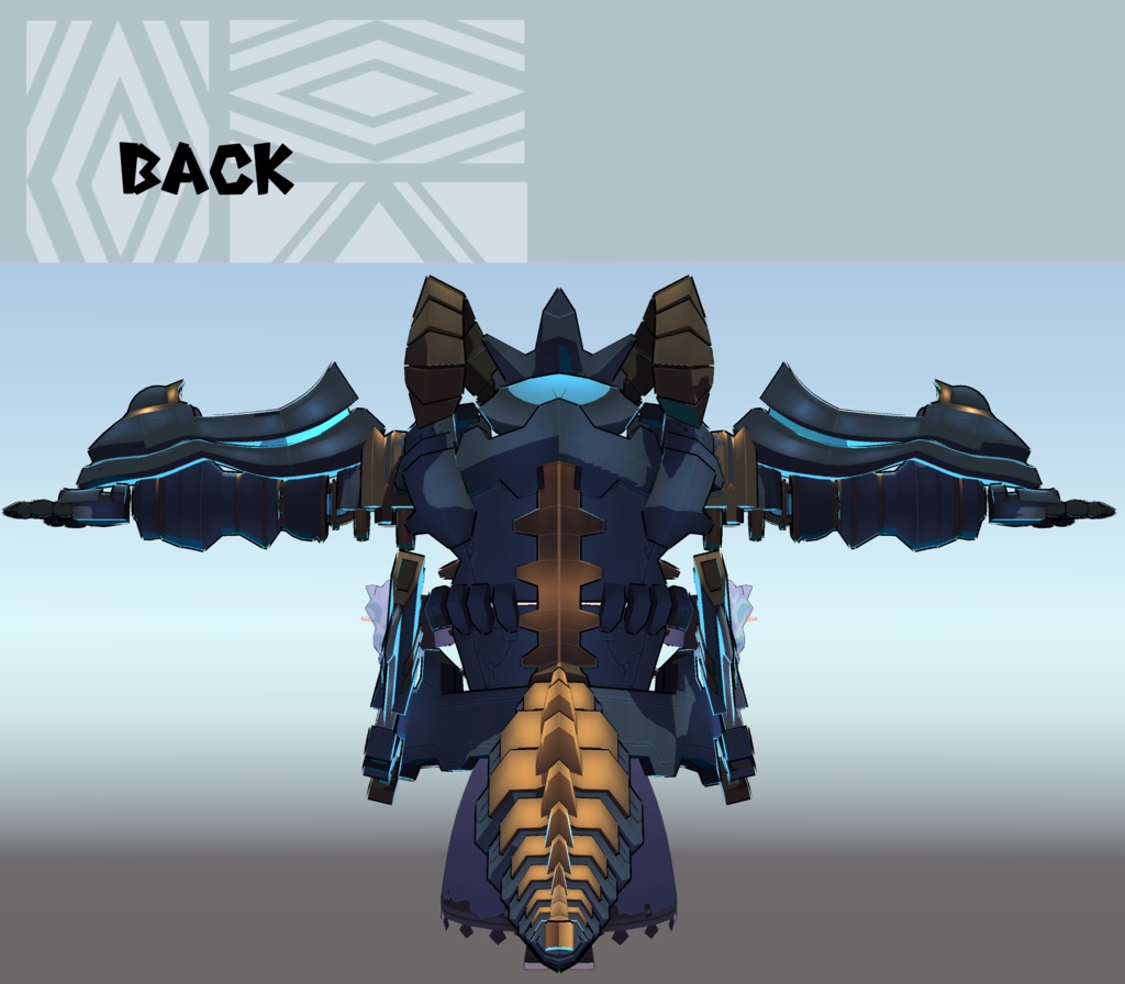 VRCHat想定オリジナル3Dアバター「カシリ」