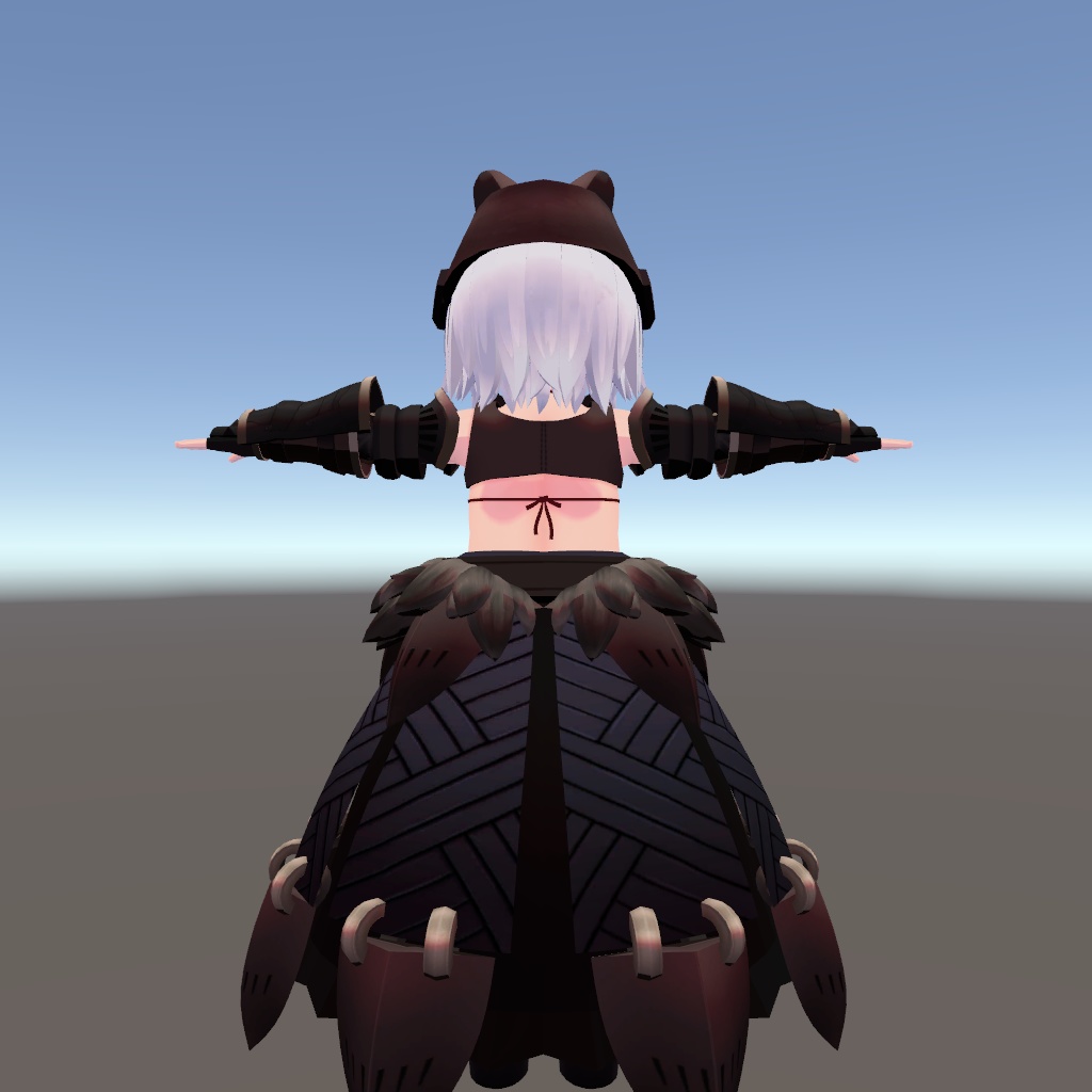 オリジナル3Dモデル「ドワーフのティラ」