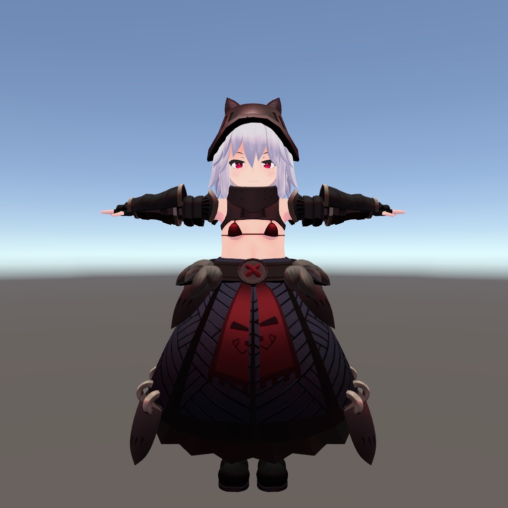 オリジナル3Dモデル「ドワーフのティラ」