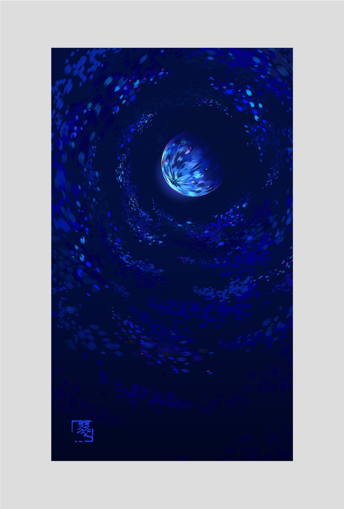 ポストカード Moon Art 展2024版