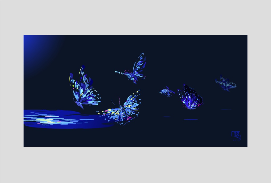 ポストカード Moon Art 展2024版