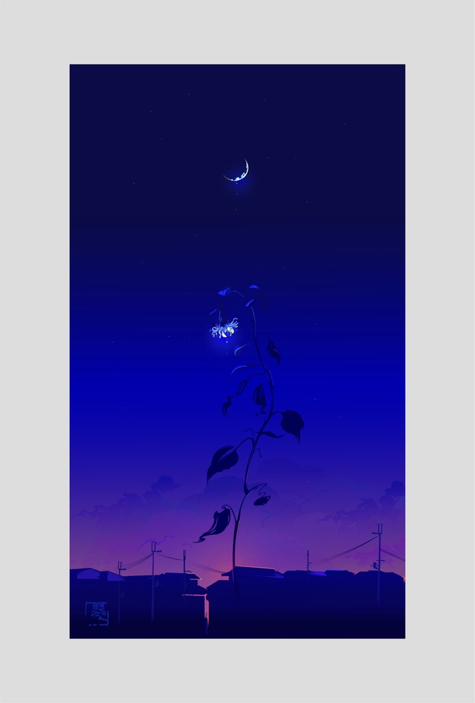 ポストカード Moon Art 展2024版