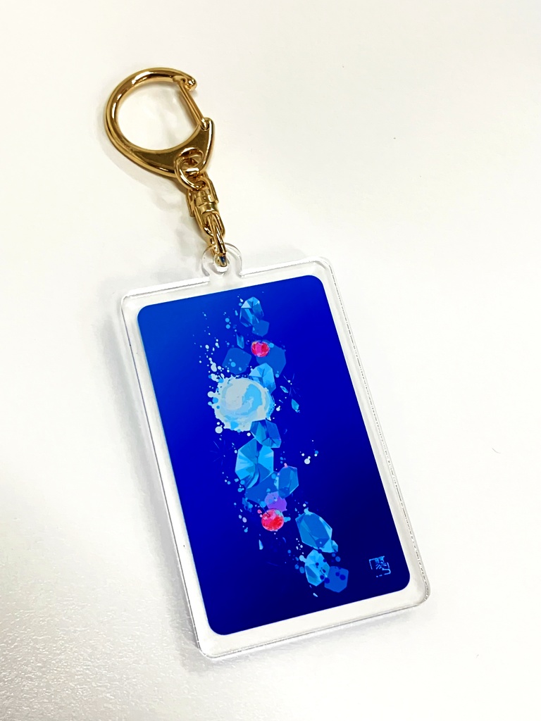 アクリルキーホルダー 星彩を灯して/カクテル宵闇/からんころん…からん