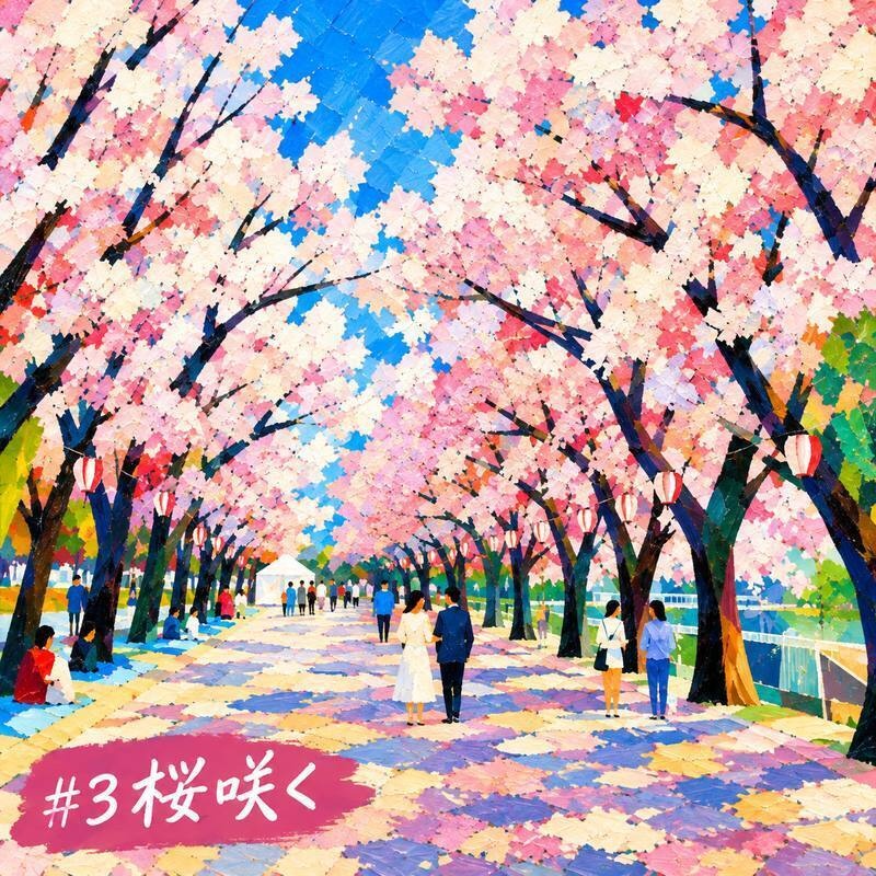 #3 桜咲く