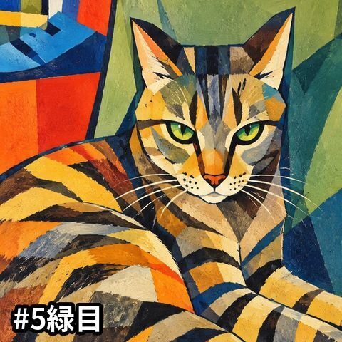 #5 緑目