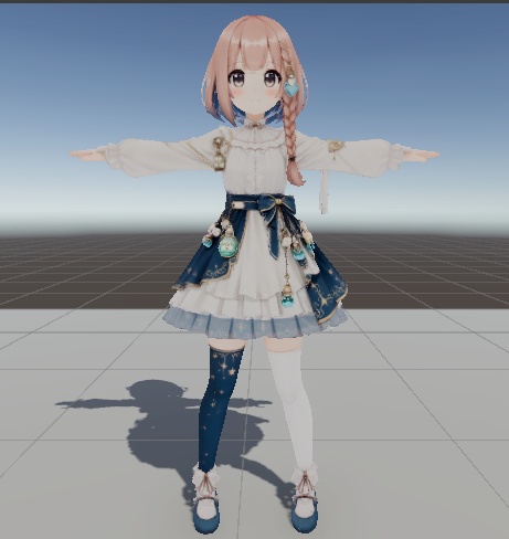Lushenaria|VRChat World向けアニメーション付き3Dキャラクター素材
