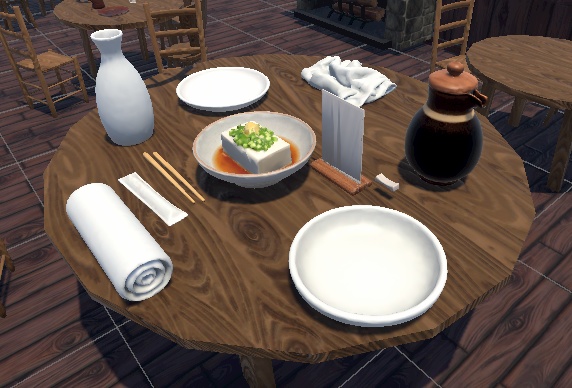 居酒屋晩酌セット 22点|Unity / VRChat World向け