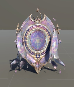 星環のプリズムレガリア|魔法少女風ファンタジー装備5点セット 3Dモデル