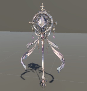 星環のプリズムレガリア|魔法少女風ファンタジー装備5点セット 3Dモデル