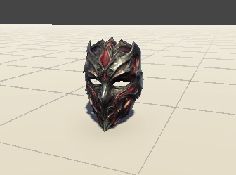 【3Dモデル】黒焔仮面ヴァルメイア