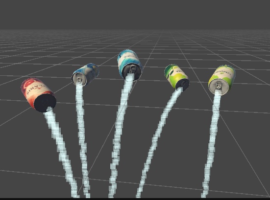 【3Dモデル】注げるオリジナル缶ジュースセット|Unity URP / VRC対応