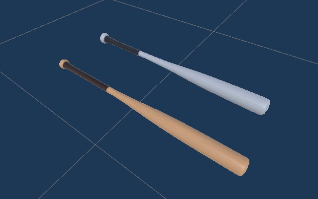 【3Dモデル+UnityURP・VRCギミック】野球やろうぜ!セット