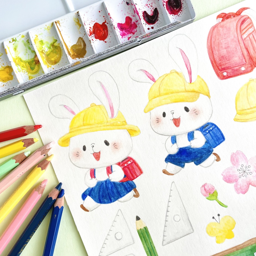 【 日付シート 】No.4_新学期