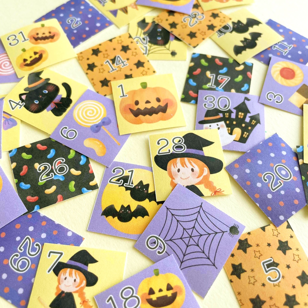 【 日付シート 】No.10_ハロウィーン