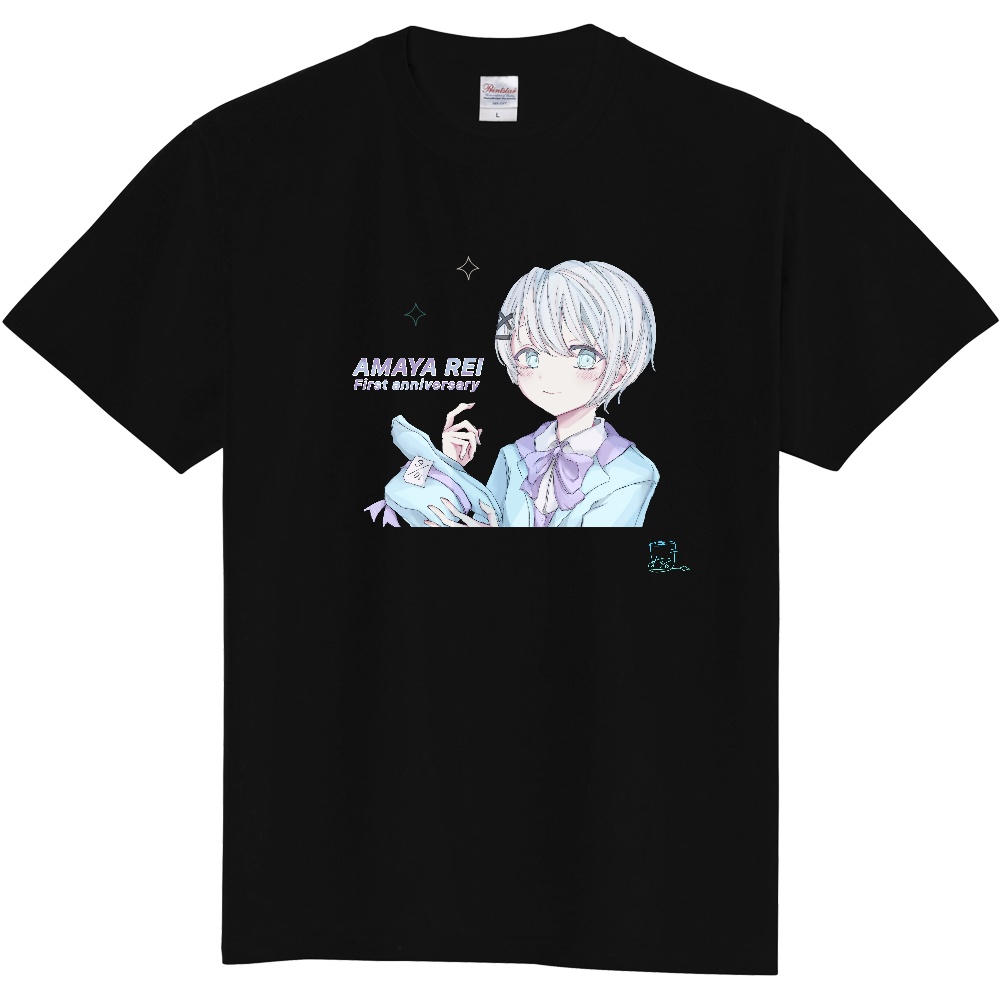 【第2弾】オリジナルTシャツ~black~【1st Anniversary Goods】