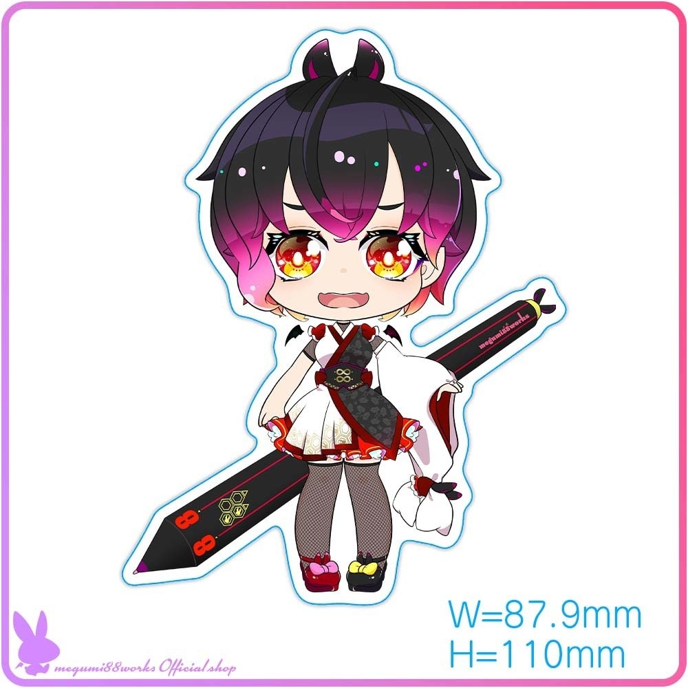 ラミネートステッカー♥【めぐめぐver2記念第二弾】