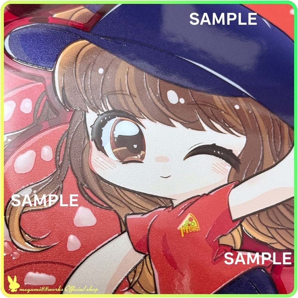 【受付終了】ピザカリ長府店アシスタントちびキャラアクリルスタンドProject Vol.8「ゆか」