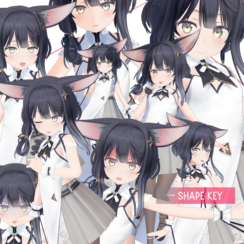 オリジナル3Dモデル 【ソア】 - Soa