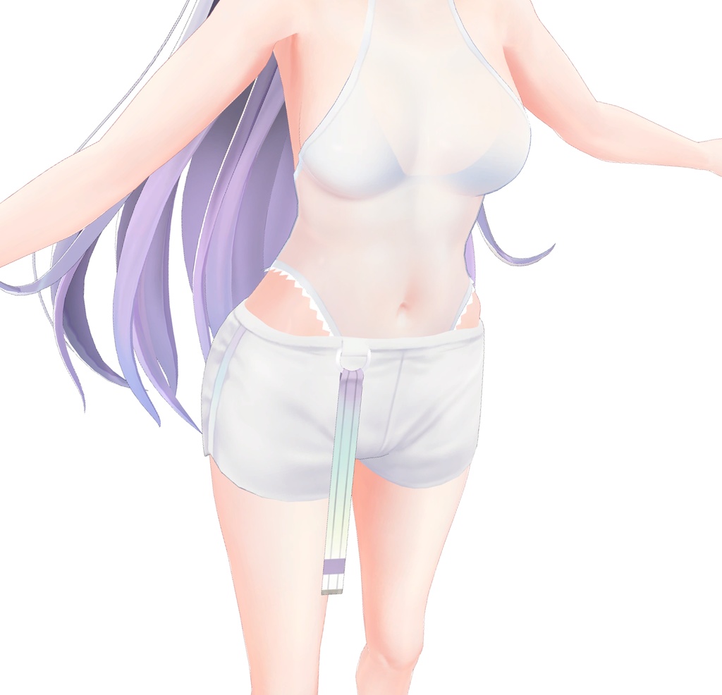 オリジナル3Dモデル 【しいか】 - Shika