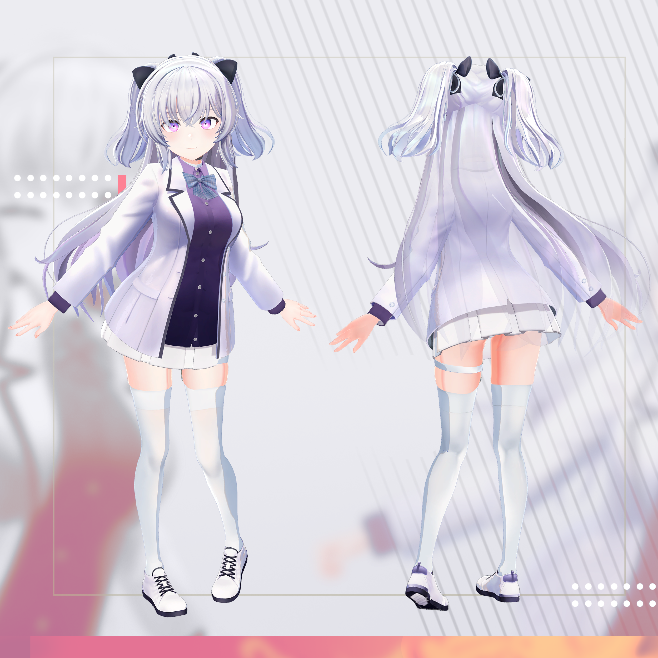 オリジナル3Dモデル 【しいか】 - Shika - hir - BOOTH
